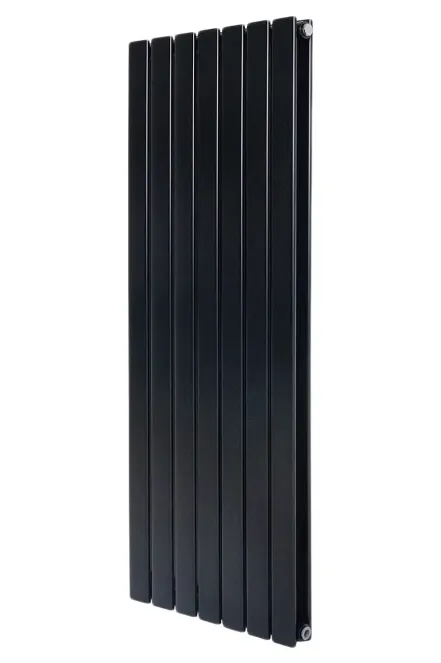 Вертикальный дизайнерский радиатор отопления ARTTIDESIGN Livorno II 7/1200/476/50 черный матовый 
